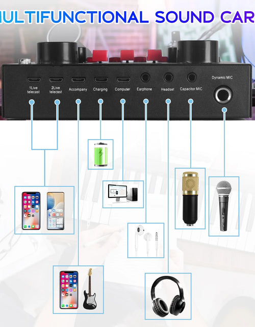 Load image into Gallery viewer, Microphone for Podcast Equipment Bundle and Studio Recording Equipment,Usb Microphone,Microphone for Computer,Perfect for Recording Podcasts and Live Streaming
