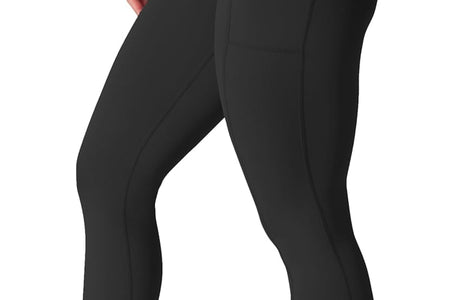 Super High Waist Elastic Free Ankle Legging with Side Pocket